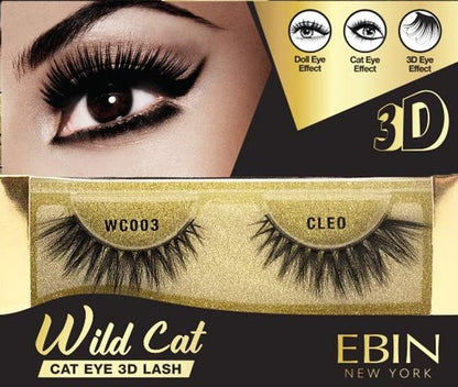 Ebin New York 3D Wild Cat Eyelashes