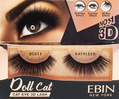 Ebin New York 3D Doll Cat Eyelashes