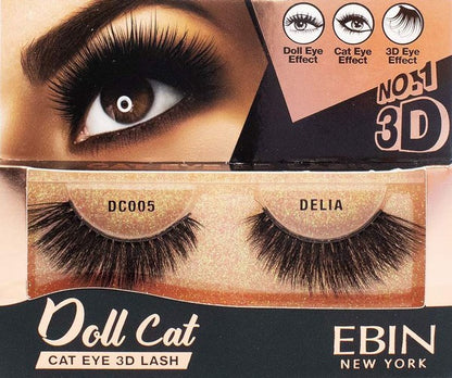 Ebin New York 3D Doll Cat Eyelashes