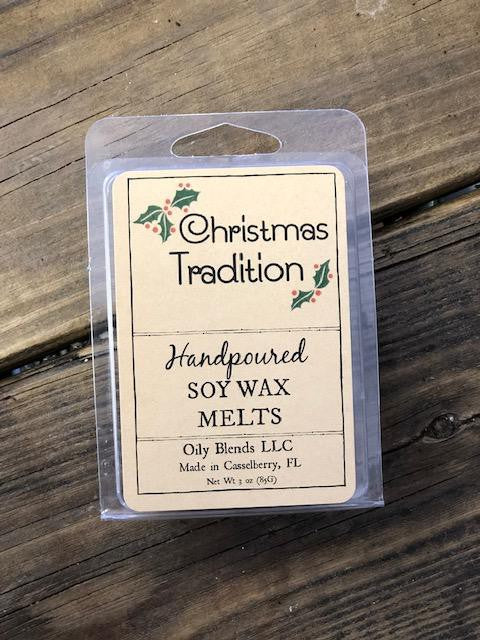 Christmas Scented Soy Wax Melts - 3 oz