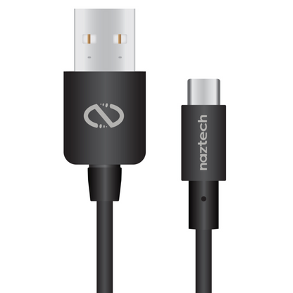 Naztech USB-A to USB-C 2.0 Charge & Sync Cable 6in (13851-HYP) by Jupiter Gear Home