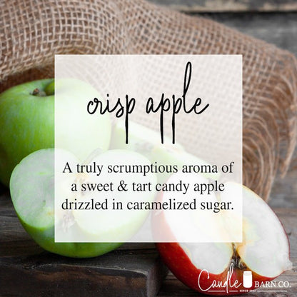 Crisp Apple 4oz Mason Pure Soy Candle