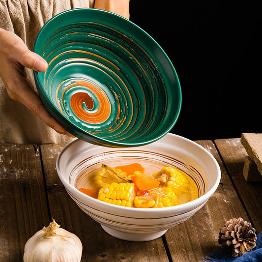 Twirl Ceramic Bowls by Izhar Studio- CA