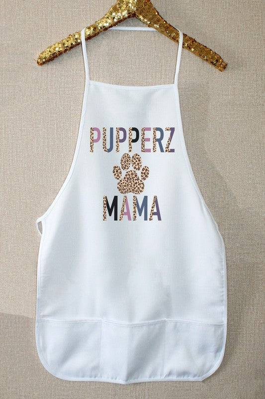 Pupperz Mama Leopard Apron