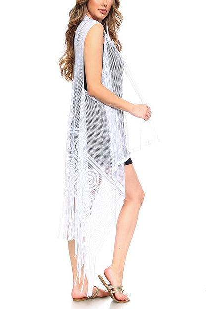 FC1007-Mesh Cover ups