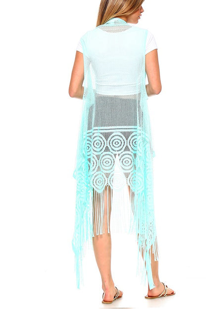 FC1007-Mesh Cover ups