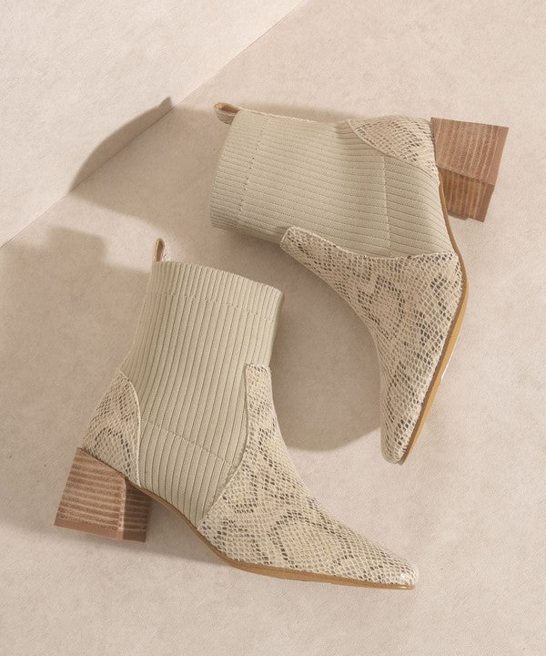 Oasis Society Geraldine - Sock Bootie by BlakWardrob