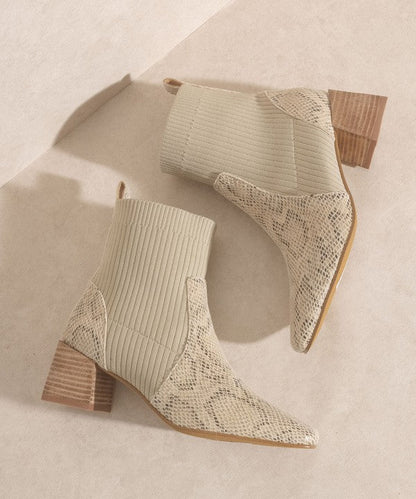 Oasis Society Geraldine - Sock Bootie by BlakWardrob