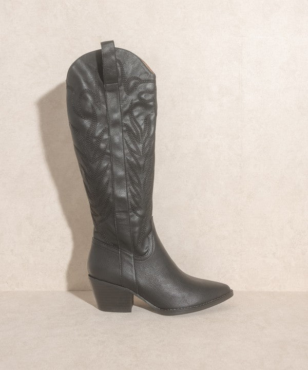 OASIS SOCIETY Samara - Embroidered Tall Boot by BlakWardrob