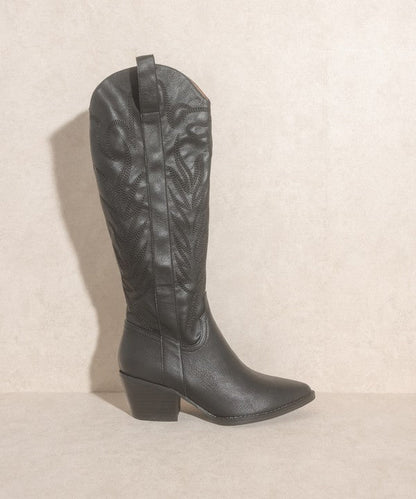 OASIS SOCIETY Samara - Embroidered Tall Boot by BlakWardrob