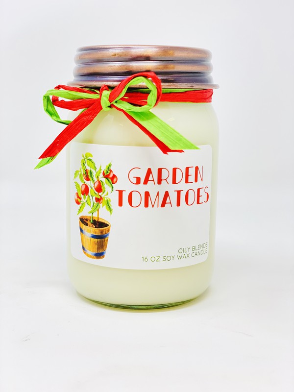 Garden Tomatoes Jumbo Soy Wax Candles