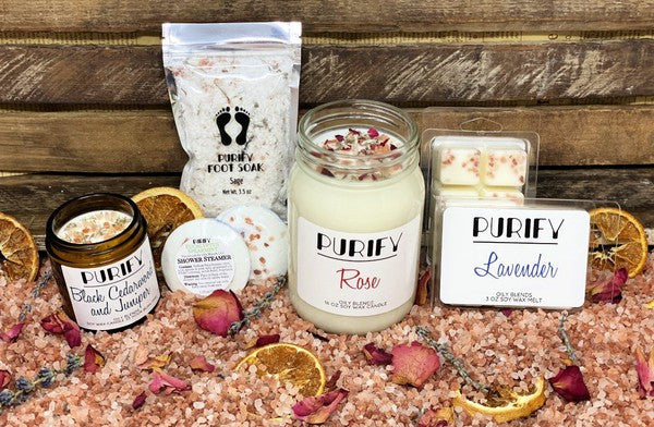 Purify Pink Himalayan Salt Collection