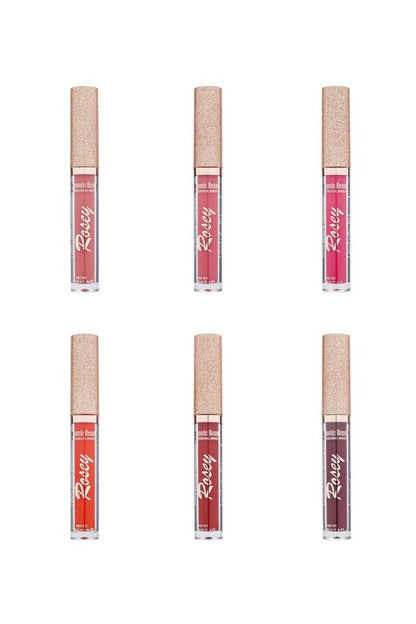 36 Pack Rosey Red - Matte Liquid Lipsticks