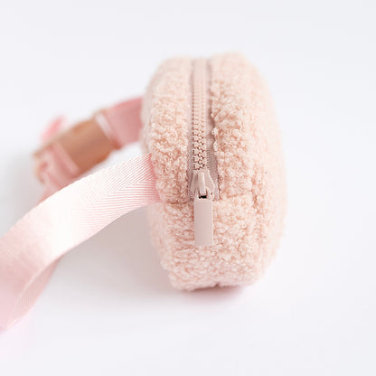 The Aspen Bag- Blush Pink Kids Belt Bag by Big Little Wish