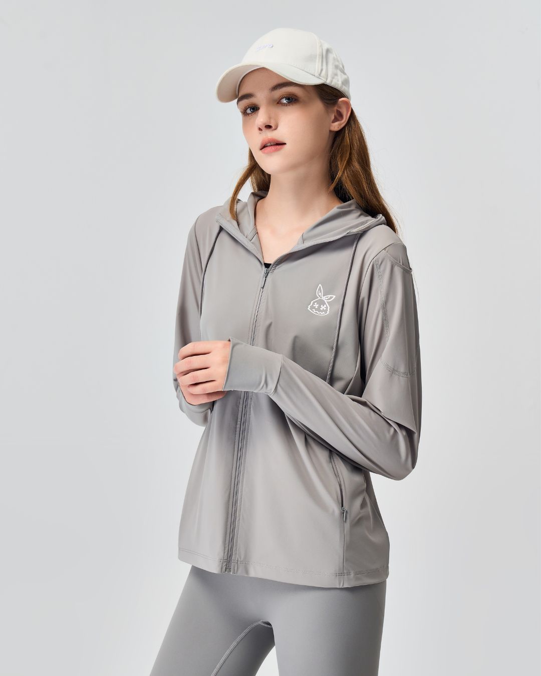 The "Bunny" UV Protection Lightweight Fullzip Layer by Amoo