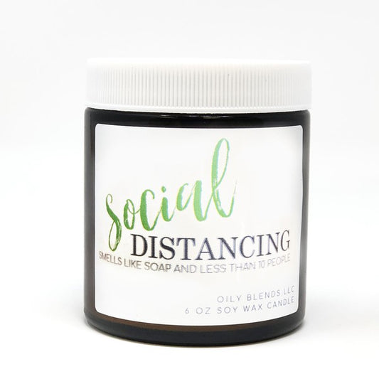 Social Distancing Candle