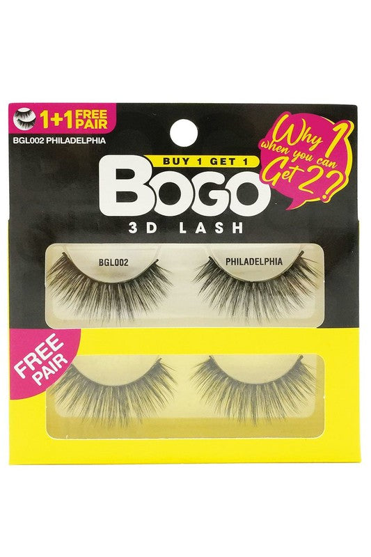 BOGO Two Pairs 3D Eyelashes