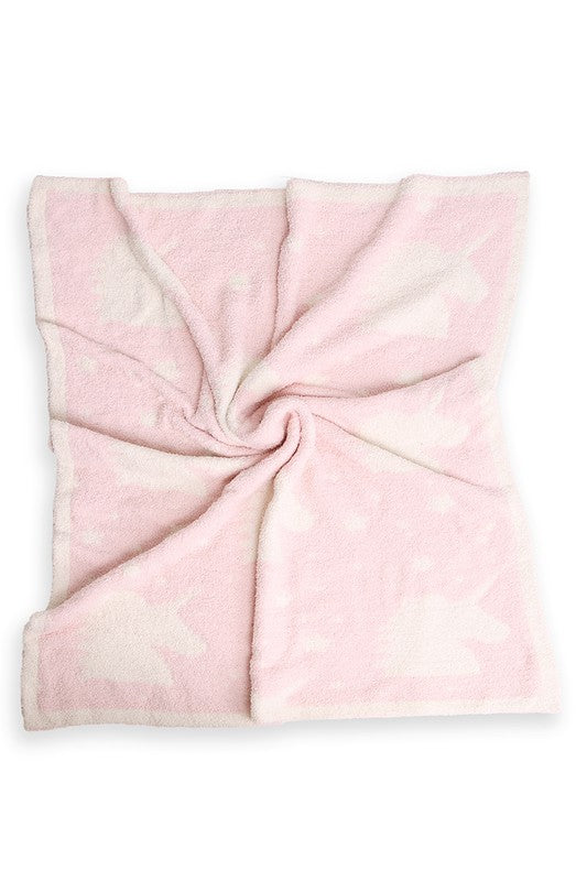 UNICORN Print Kids Luxury Soft Throw Blanket