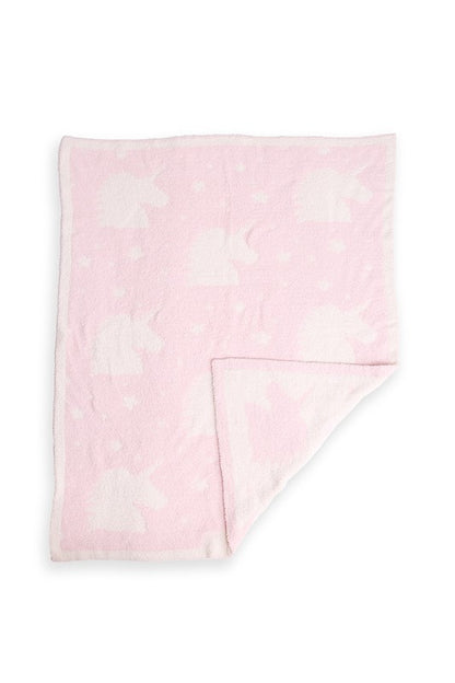 UNICORN Print Kids Luxury Soft Throw Blanket