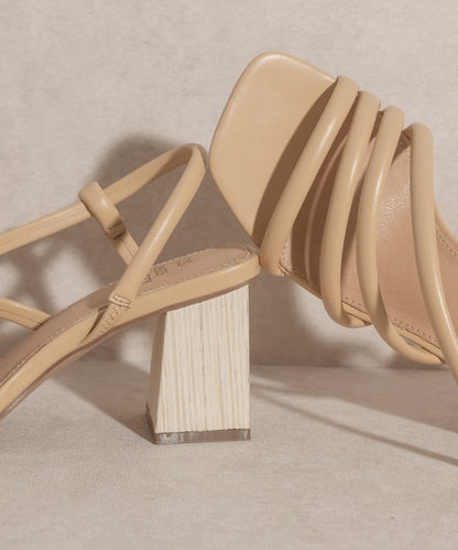 OASIS SOCIETY Ashley - Wooden Heel Sandal