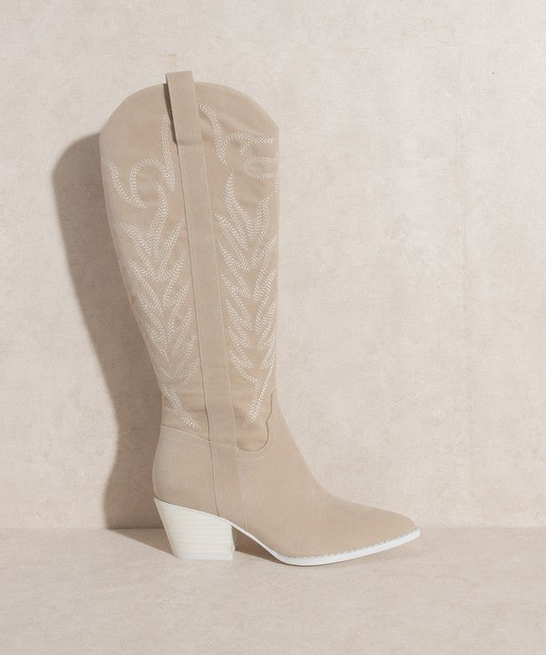 OASIS SOCIETY Samara - Embroidered Tall Boot by BlakWardrob