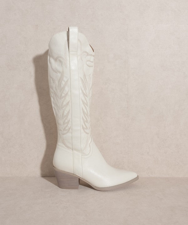 OASIS SOCIETY Samara - Embroidered Tall Boot by BlakWardrob