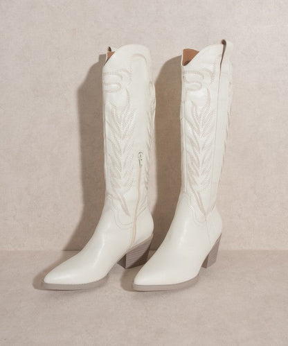 OASIS SOCIETY Samara - Embroidered Tall Boot by BlakWardrob