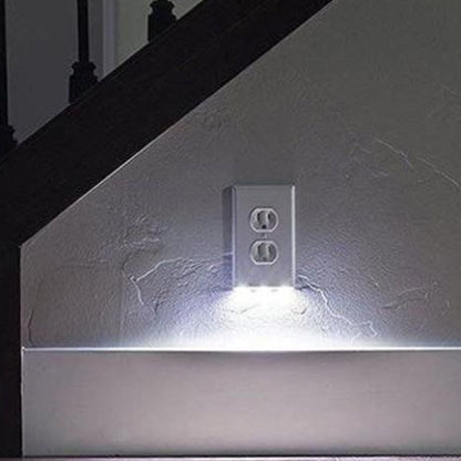 Path Lighter Auto Motion Wall Plate LED Light  2- PACK by VistaShops