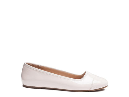 CAMELLA ROUND TOE BALLERINA FLAT SHOES