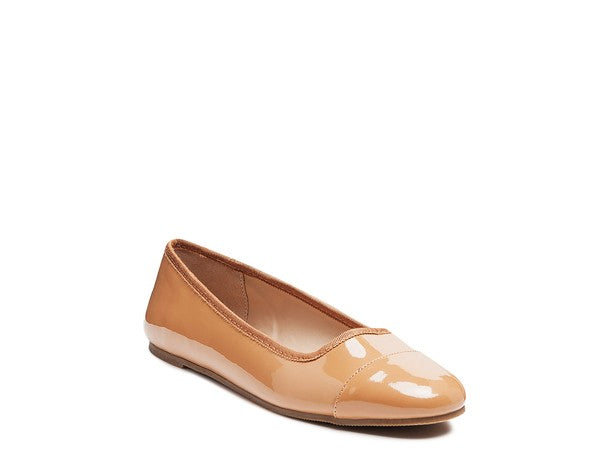 CAMELLA ROUND TOE BALLERINA FLAT SHOES