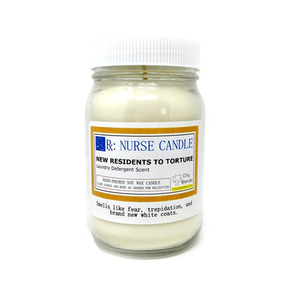 Nurse Candles - 100 Hour Burn Time Soy Wax Candles