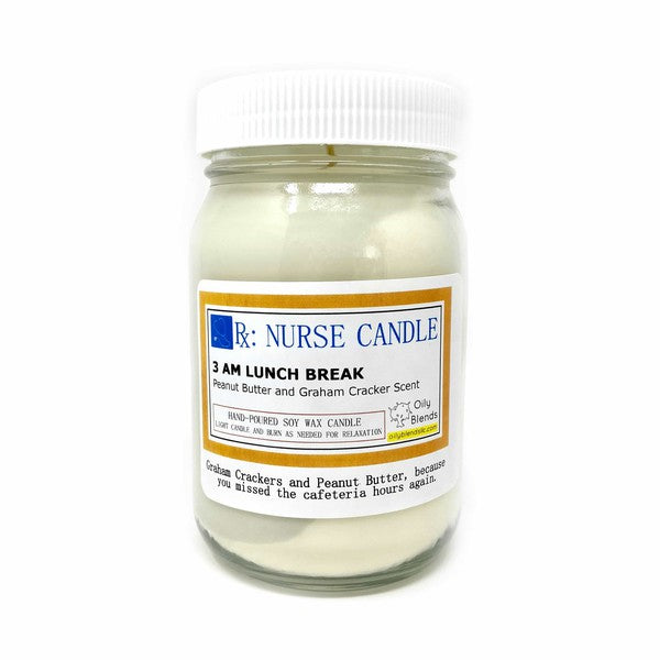 Nurse Candles - 100 Hour Burn Time Soy Wax Candles