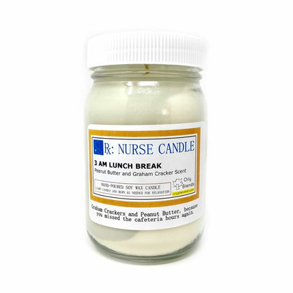 Nurse Candles - 100 Hour Burn Time Soy Wax Candles