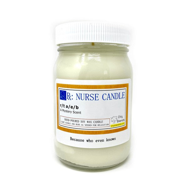 Nurse Candles - 100 Hour Burn Time Soy Wax Candles