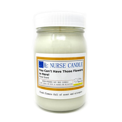 Nurse Candles - 100 Hour Burn Time Soy Wax Candles