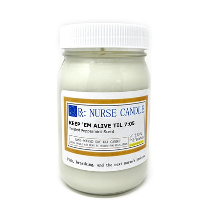 Nurse Candles - 100 Hour Burn Time Soy Wax Candles