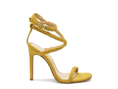 SHERRI SUEDE STILETTO SLING-BACK SANDAL