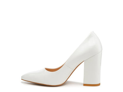 KAMIRA BLOCK HEELED FORMAL PUMPS