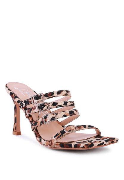 NYLE PLATFORM HEELED SANDALS