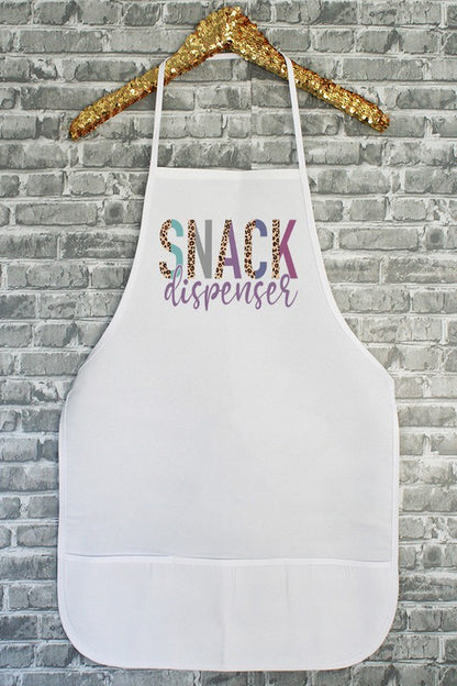 Leopard Snack Dispenser Kitchen Graphic Apron