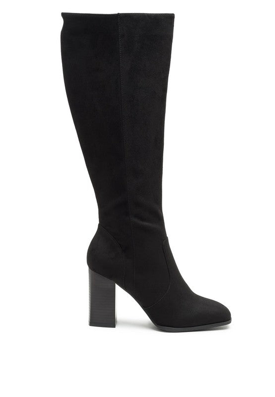 MADMAN STRETCH HIGH HEEL VELVET BOOT