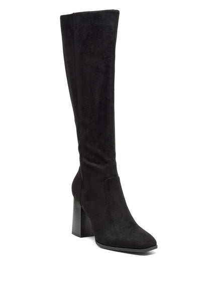 MADMAN STRETCH HIGH HEEL VELVET BOOT