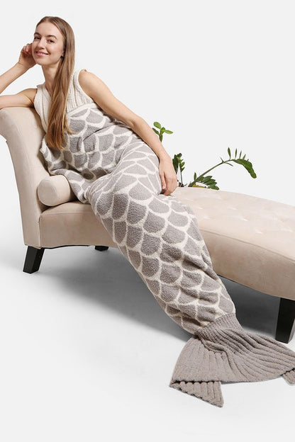 Luxury Super Soft Mermaid Tail Blanket