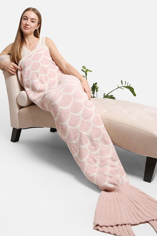 Luxury Super Soft Mermaid Tail Blanket