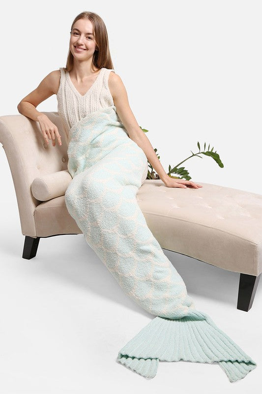 Luxury Super Soft Mermaid Tail Blanket