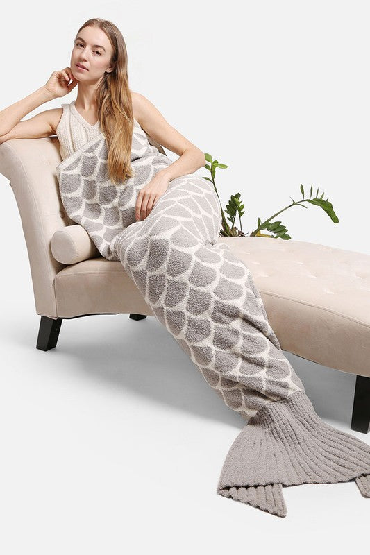 Luxury Super Soft Mermaid Tail Blanket