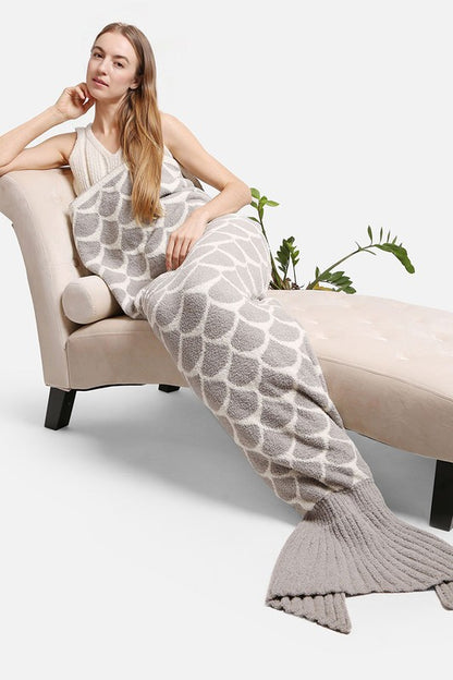 Luxury Super Soft Mermaid Tail Blanket