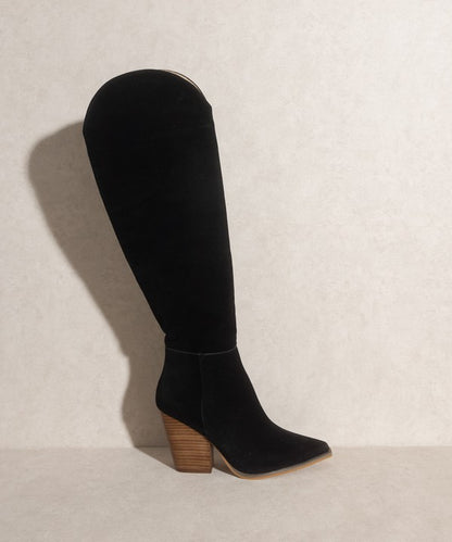 OASIS SOCIETY Clara - Knee-High Western Boots