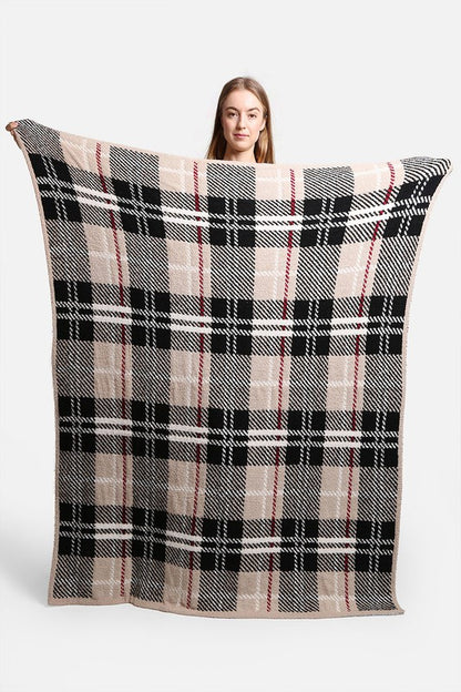 Tartan Plaid Pattern Luxury Soft Throw Blanket