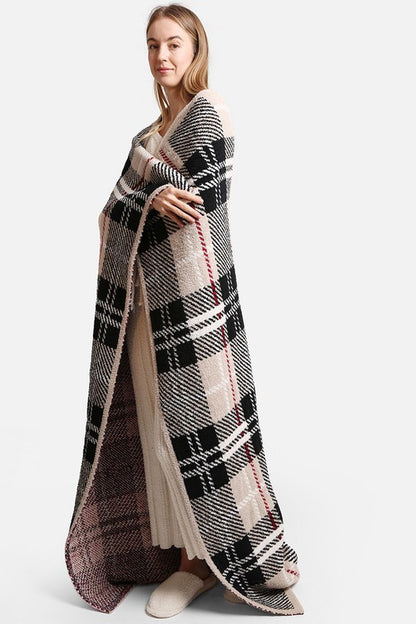 Tartan Plaid Pattern Luxury Soft Throw Blanket